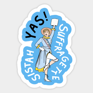 Sistah Suffragette Sticker